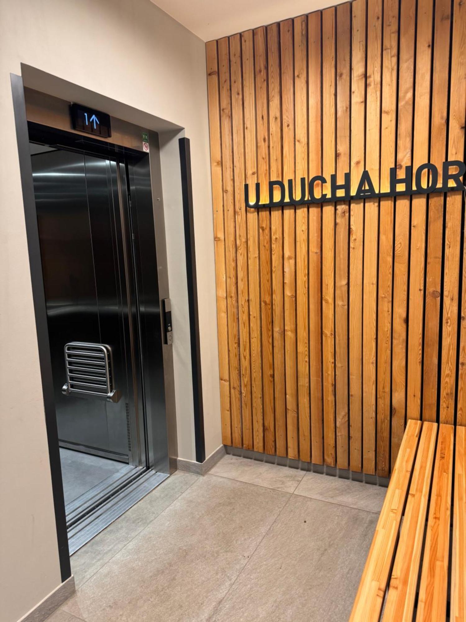 Luxusni Apartman Grand V Centru Harrachova Se Soukromou Mega Terasou, S Privatnim Parkovanim Zdarma, S Moznosti Dobijeni Wallbox Ev A Vyhledem Na Harrachovsky Kostelicek Zewnętrze zdjęcie